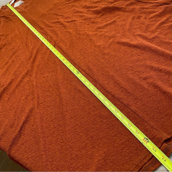 NWT Free People Beach Maxi Dress Rusty Orange Textured Large - Picture 5 of 10